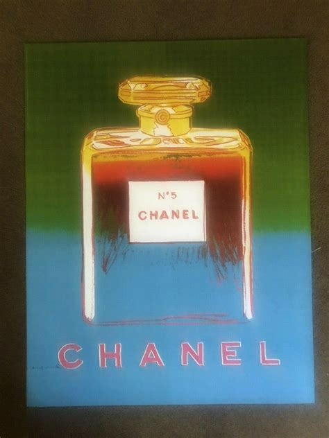 andy warhol chanel number 5.